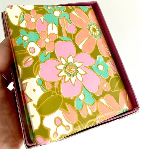 Vintage 1960’s mod floral photo album NWT deadstock NIB - Picture 3 of 7